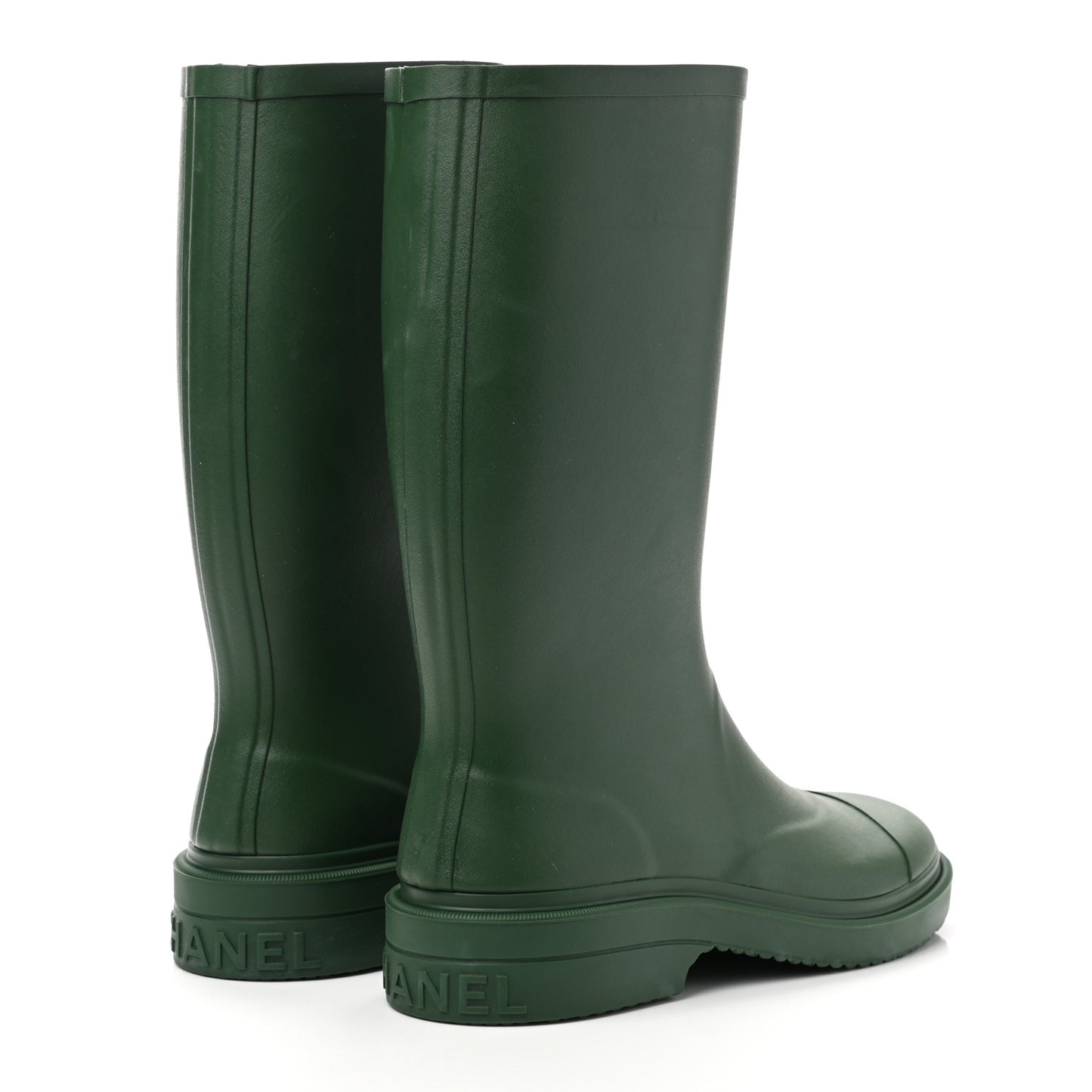 Caoutchouk CC High Boots 39 Dark Green