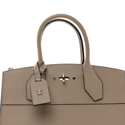 Louis Vuitton Taurillon City Steamer MM Galet 5 of 10