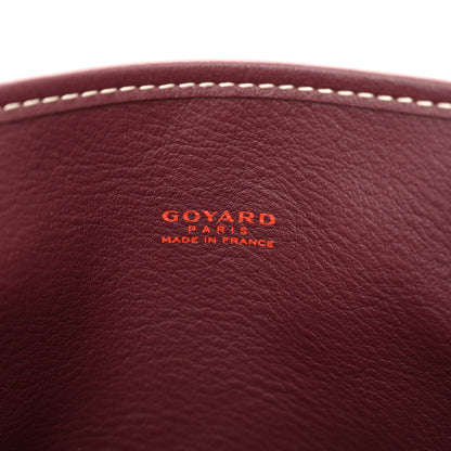 Goyard Goyardine Reversible Mini Anjou Burgundy 12 of 23
