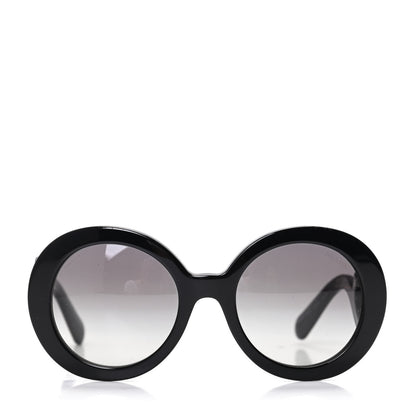 Prada Baroque Sunglasses SPR 27N Black 2 of 8