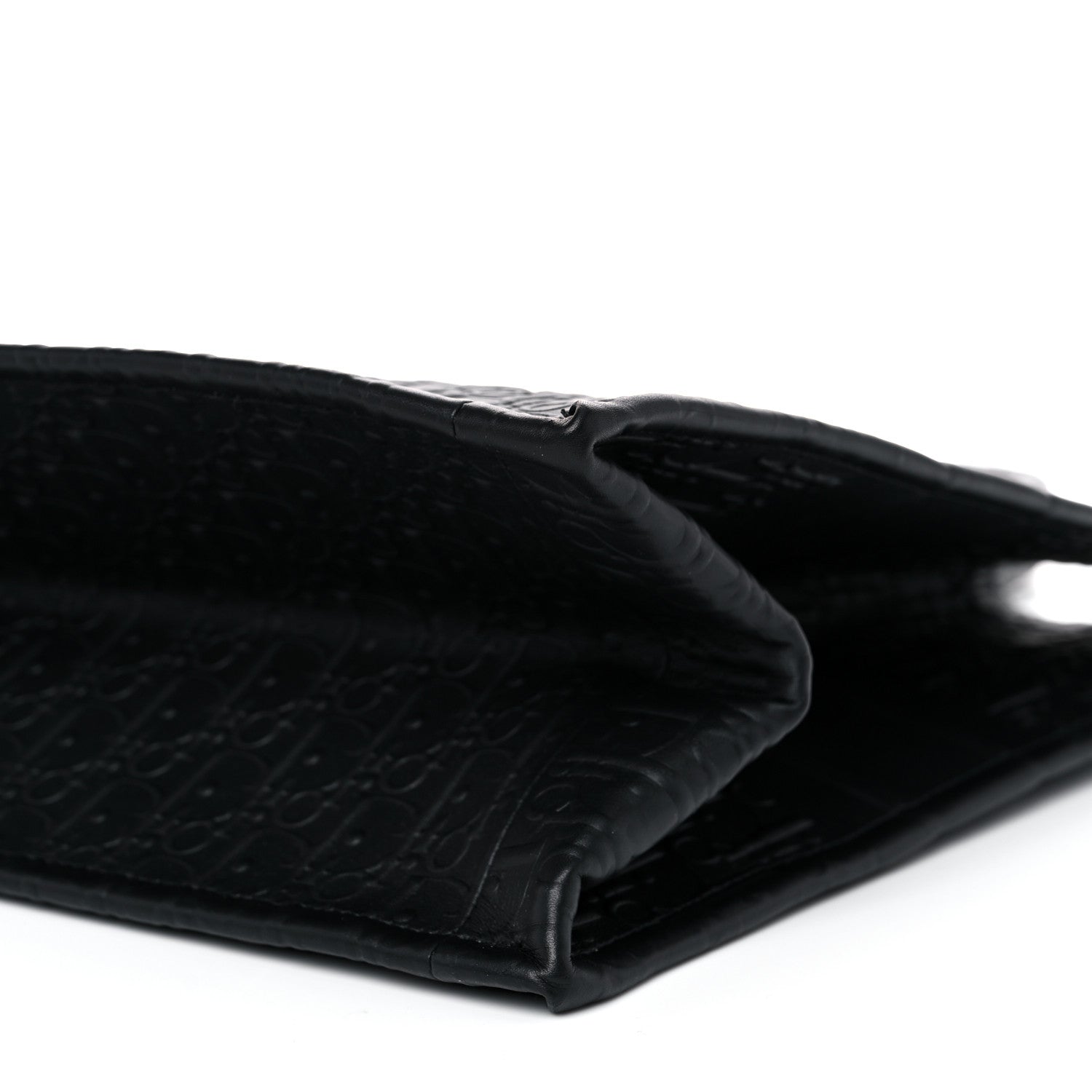 Christian Dior Oblique Calfskin Embossed Large Book Tote Black 6 of 12