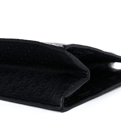 Christian Dior Oblique Calfskin Embossed Large Book Tote Black 6 of 12