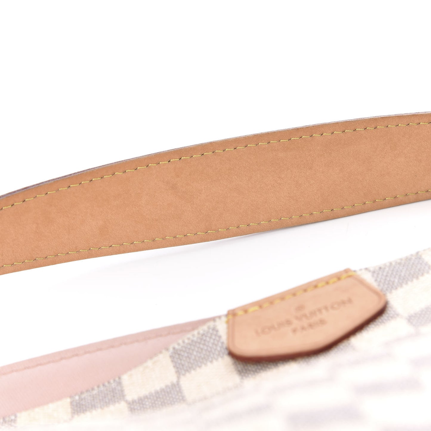 Damier Azur Graceful MM Rose Ballerine