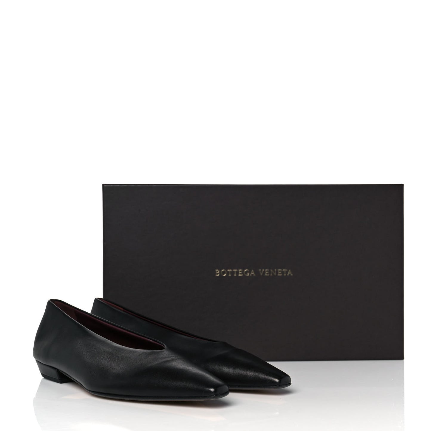 Nappa Almond Flats 37 Black