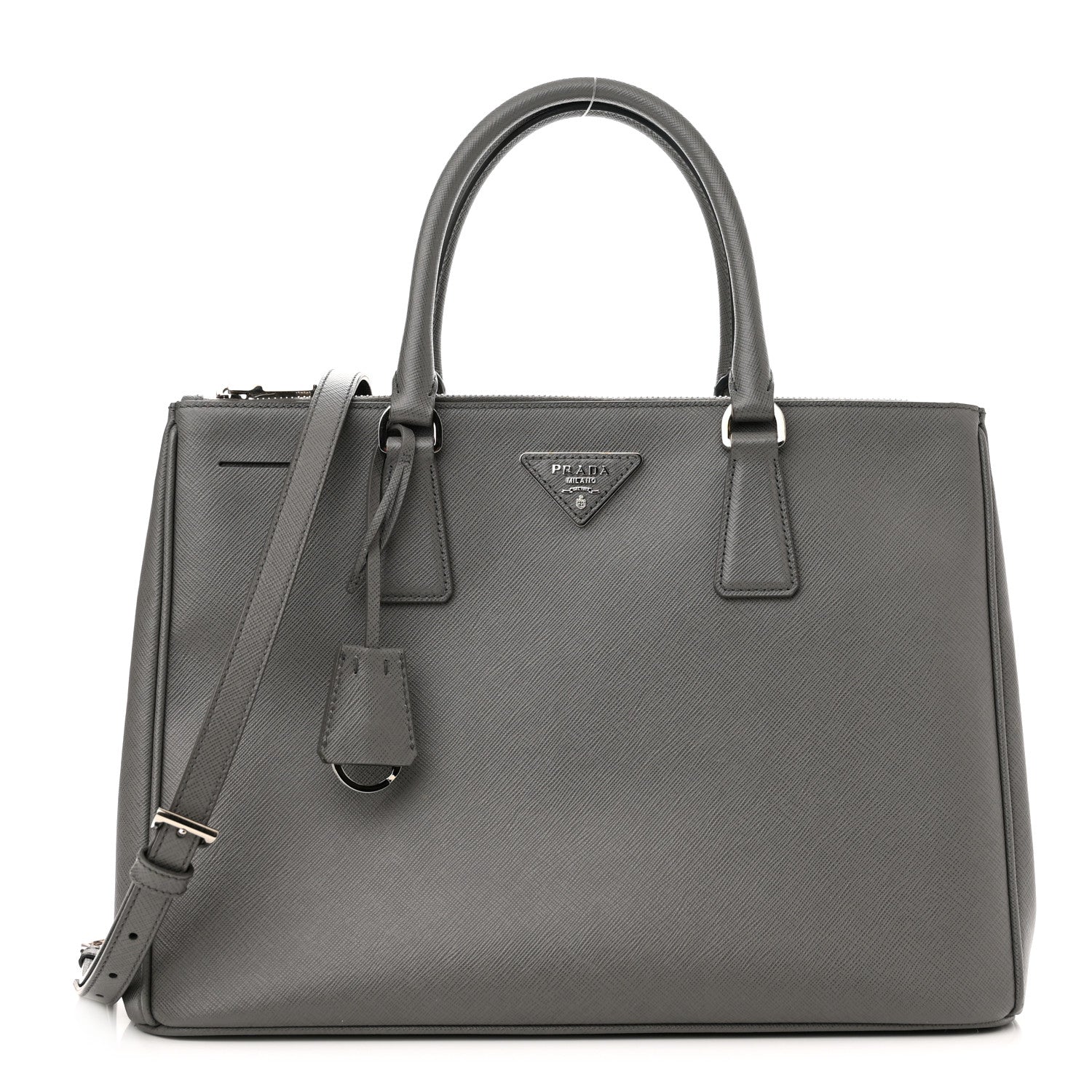 Prada Saffiano Medium Galleria Double Zip Tote Argilla 1 of 11