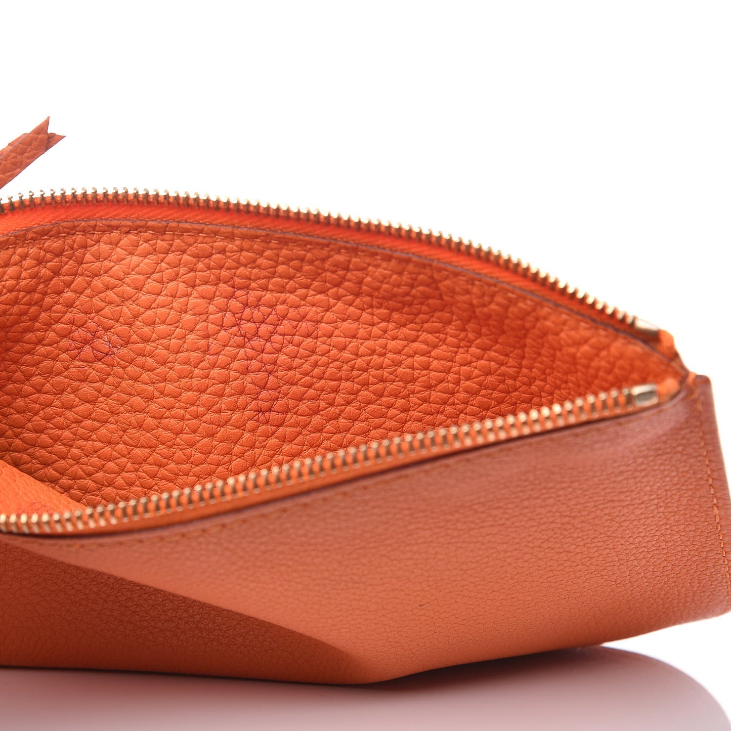Togo Dogon Duo Wallet Orange