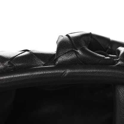 Bottega Veneta Nappa Maxi Intrecciato The Pouch Oversized Clutch Black 9 of 11