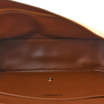 Chanel Suede Calfskin Small Souplissimo Maxi Flap Camel 5 of 11
