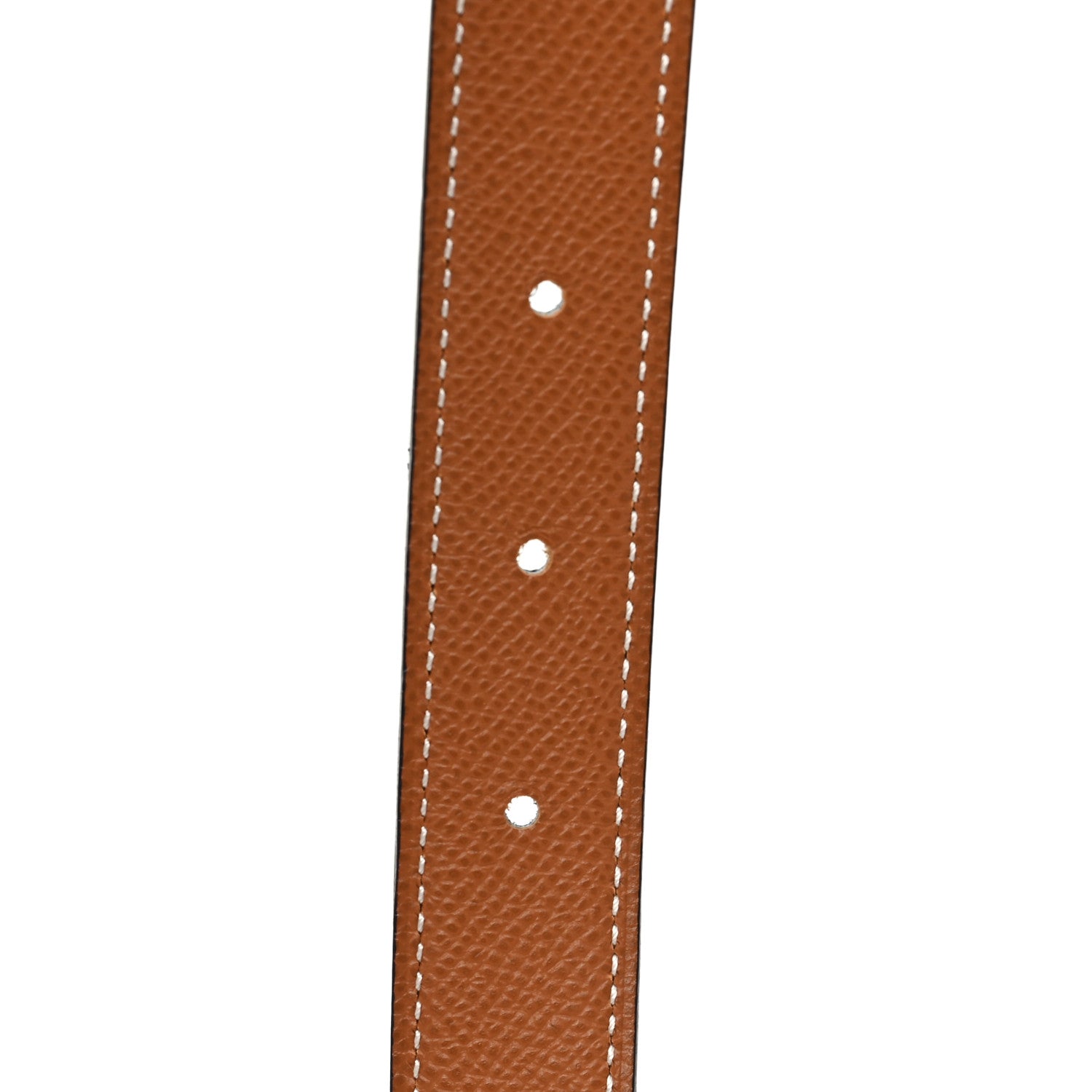 Hermes Swift Epsom 24mm Belt Strap 95 38 Black Gold 4 of 5