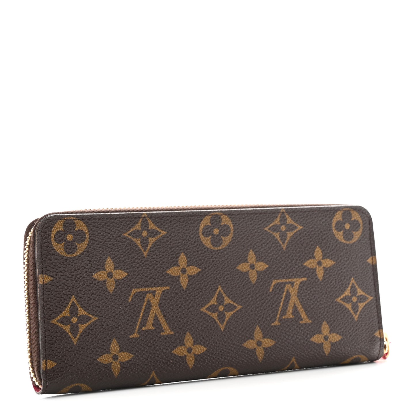 Monogram Clemence Wallet Hot Pink