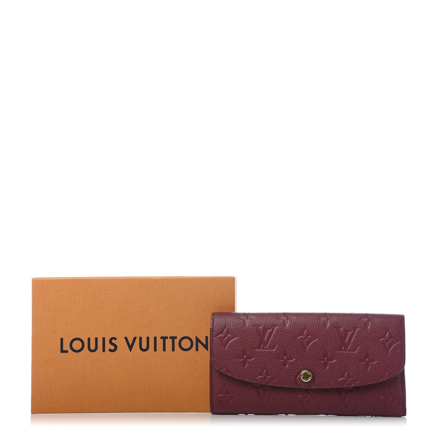 Louis Vuitton Empreinte Emilie Wallet Raisin 8 of 8