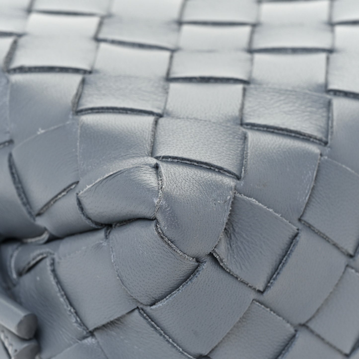 Nappa Intrecciato Mini Loop Camera Bag Thunder