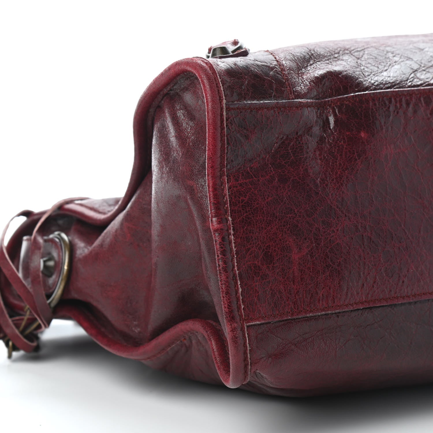 Balenciaga Chevre Classic Hardware City Bordeaux 7 of 11