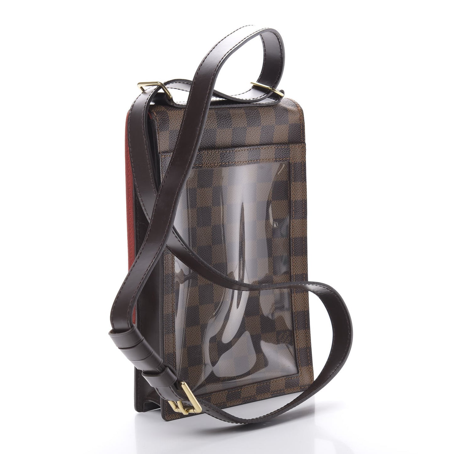 Damier Ebene Portobello Travel Shoulder Bag