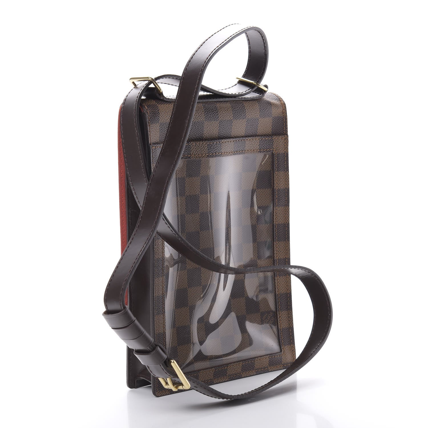 Louis Vuitton Damier Ebene Portobello Travel Shoulder Bag 3 of 10