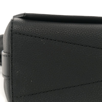 Louis Vuitton Calfskin Aerogram Takeoff Messenger Black 12 of 12