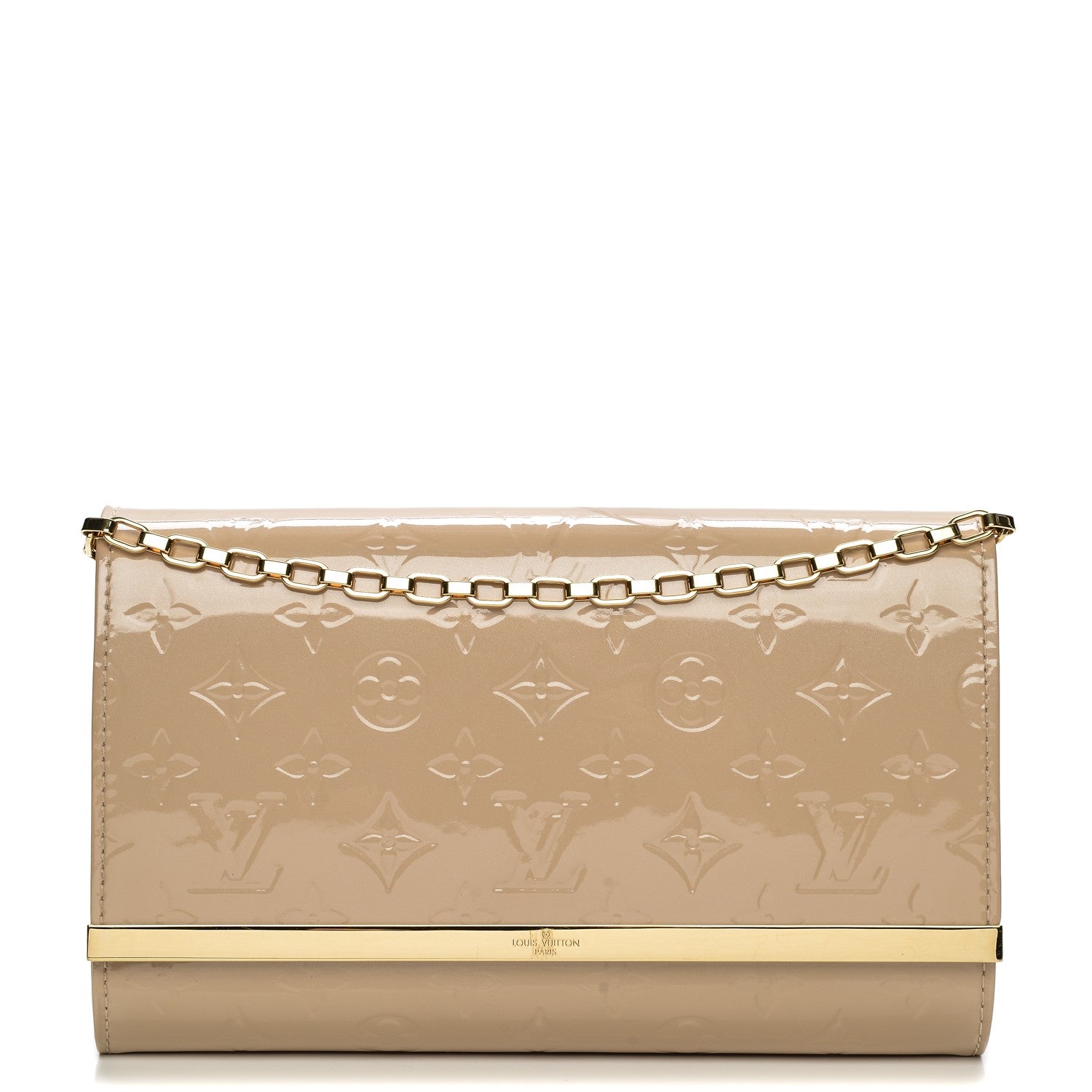 Louis Vuitton Vernis Ana Clutch Dune 1 of 8