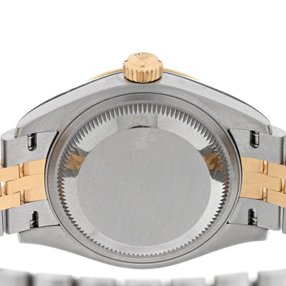 Rolex Stainless Steel 18K Yellow Gold 28mm Oyster Perpetual Datejust Watch Champagne 279173 4 of 5