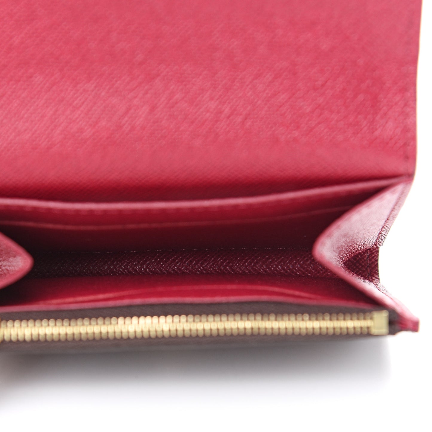 Monogram Rosalie Coin Purse Fuchsia