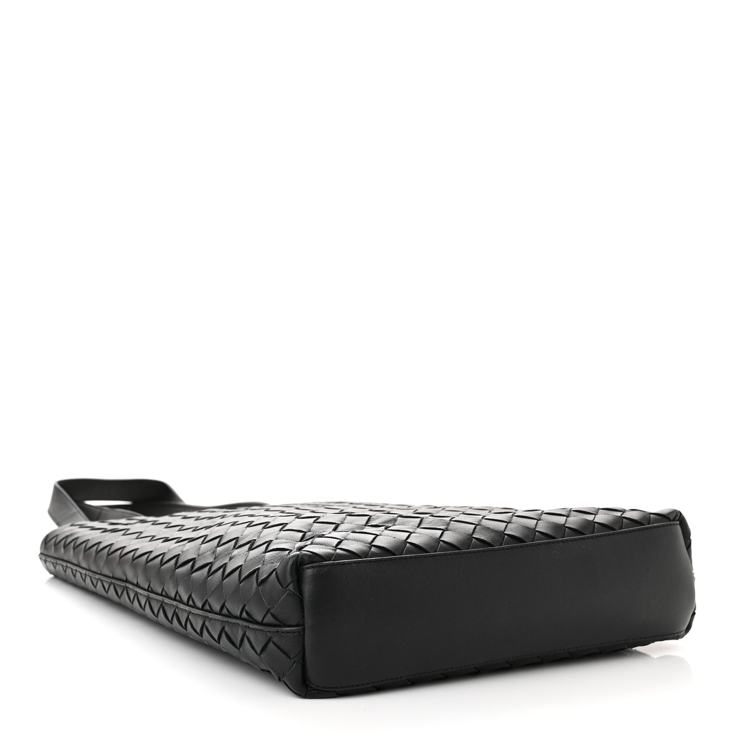 Nappa Intrecciato The Slot Tote Bag Black