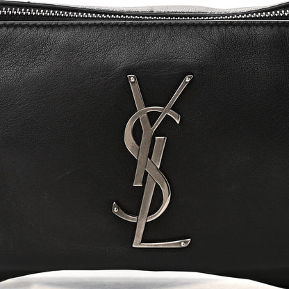 Saint Laurent Calfskin Monogram Belt Bag Black 8 of 10