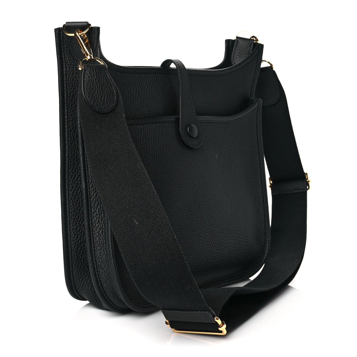 Hermes Taurillon Clemence Evelyne III PM Black 3 of 11