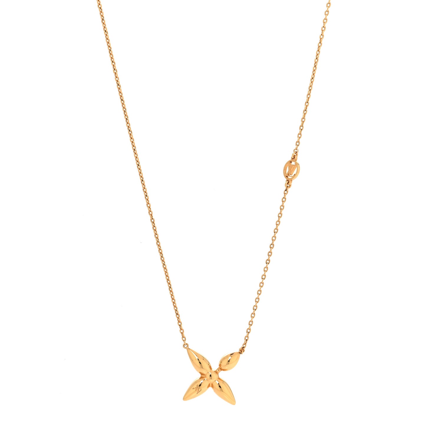Metal Louisette Necklace Gold