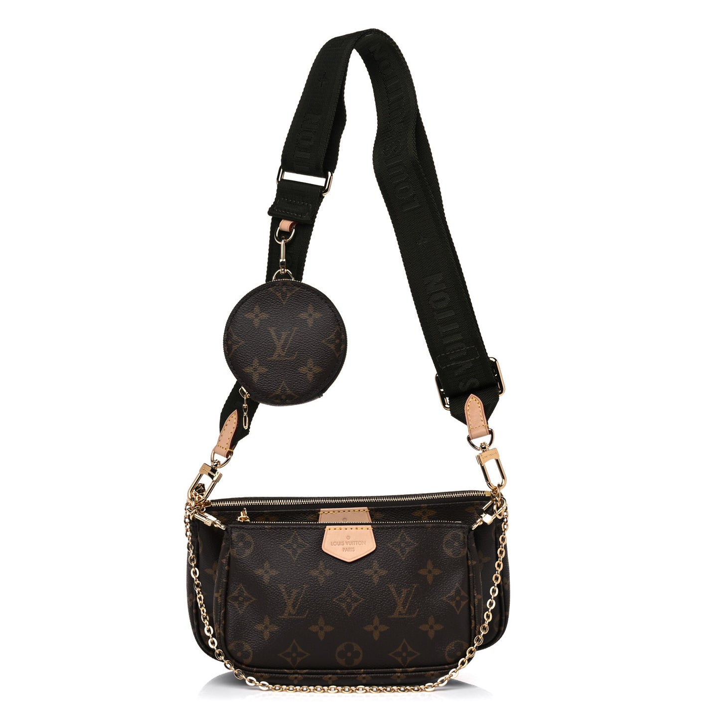 Monogram Multi Pochette Accessories Kaki