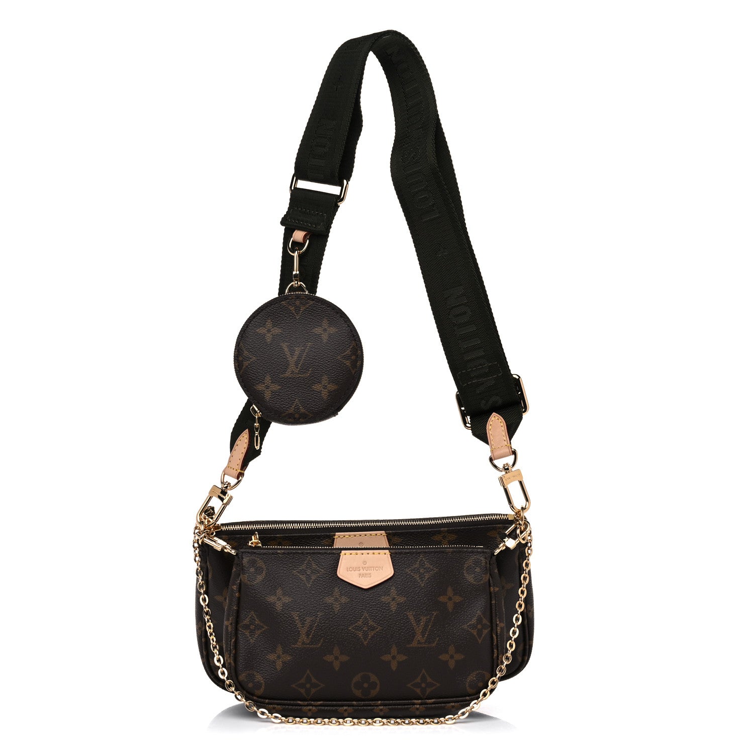 Louis Vuitton Monogram Multi Pochette Accessories Kaki 1 of 13