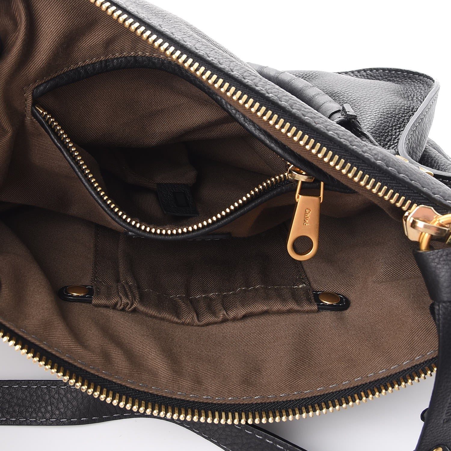 Chloe Calfskin Medium Marcie Satchel Black 7 of 9