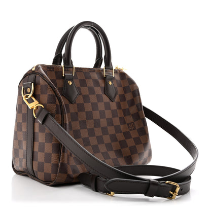 Louis Vuitton Damier Ebene Speedy Bandouliere 25 3 of 12