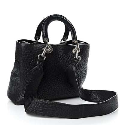 Christian Dior Canyon Grained Lambskin Large Lady Dior Black 3 of 15