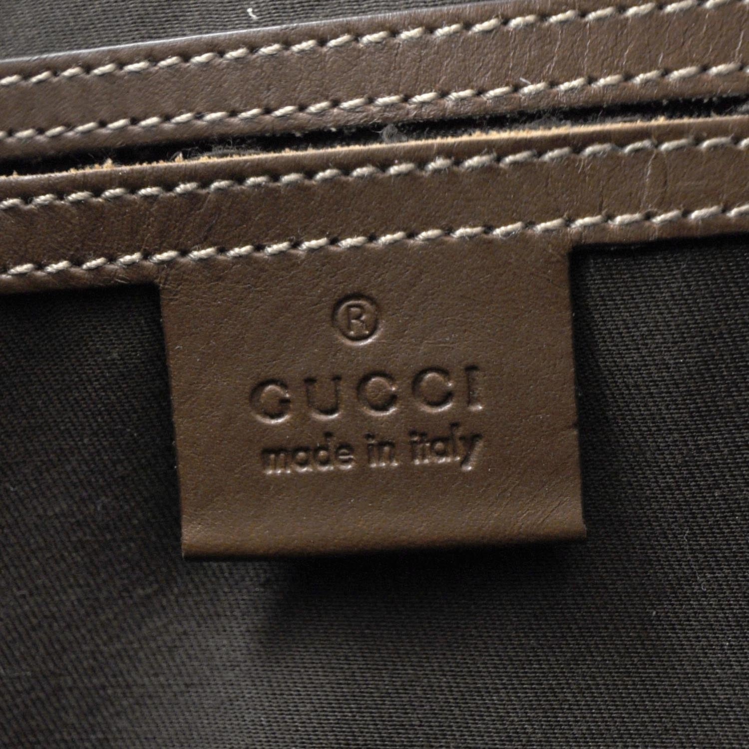 Gucci Monogram Large Joy Shoulder Bag Brown 7 of 9