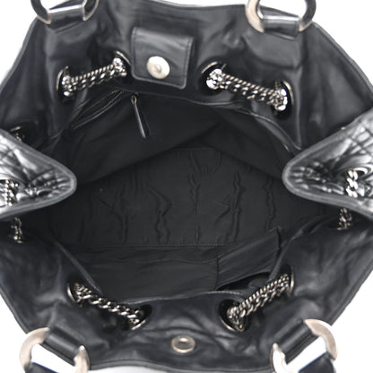 Christian Dior Lambskin Cannage Chri Chri Tote Black 5 of 12