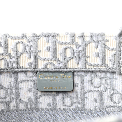 Christian Dior Oblique Medium Book Tote Grey 6 of 9