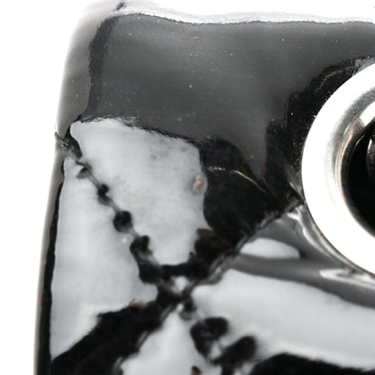 Chanel Patent Quilted Jumbo Double Flap Black 11 of 15