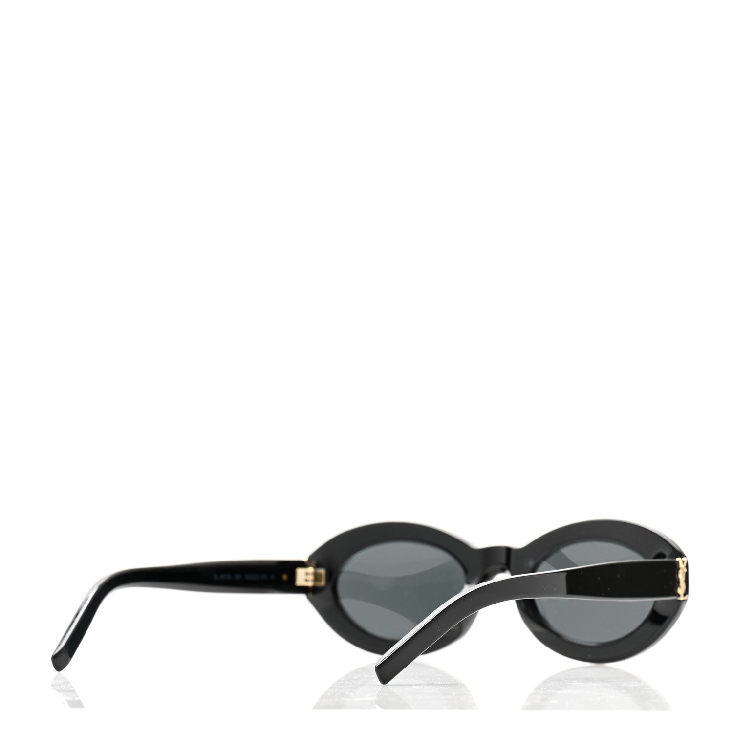 Saint Laurent Acetate Sunglasses SL M136 Black 4 of 8