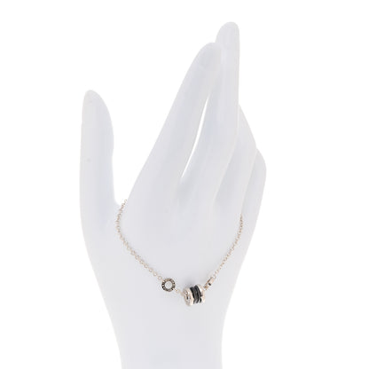 Bulgari Sterling Silver Black Ceramic Save the Children Bracelet SM 2 of 5