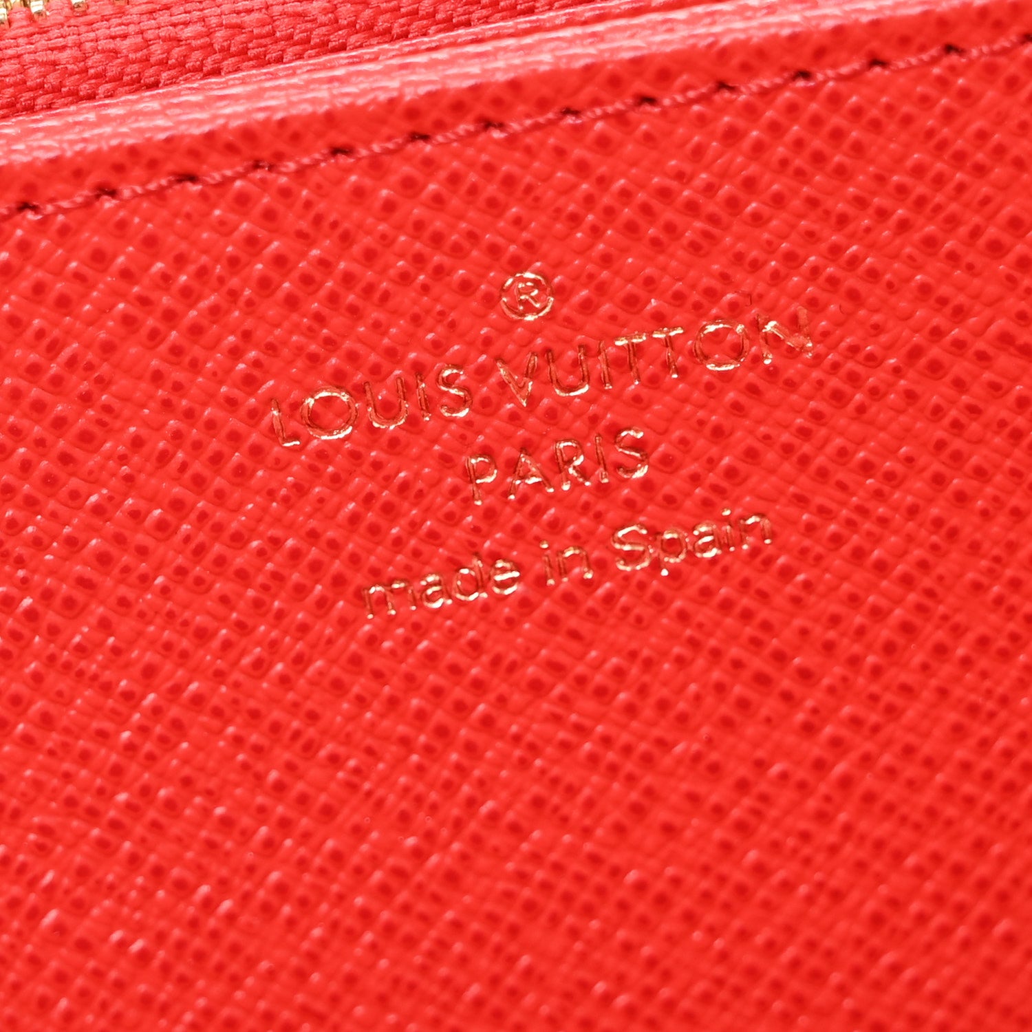 Louis Vuitton Monogram Zippy Wallet Coquelicot 6 of 7