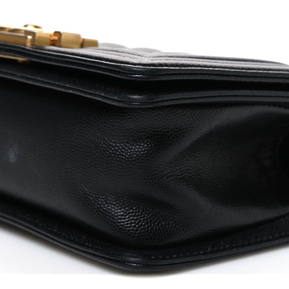 Chanel Caviar Quilted Small Boy Flap Black 10 of 11