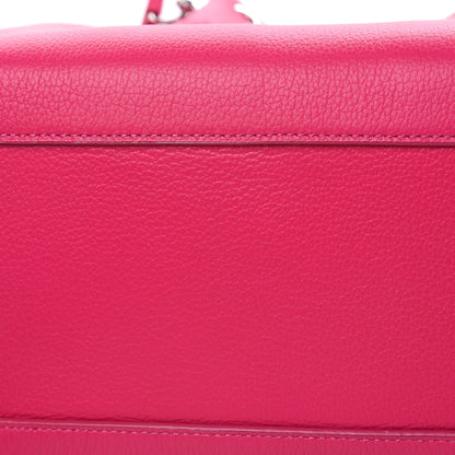 MCM Grained Calfskin Medium Milla Tote Beetroot Pink 13 of 16