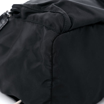 Prada Nylon Vela Mini Cinch Backpack Black 7 of 14