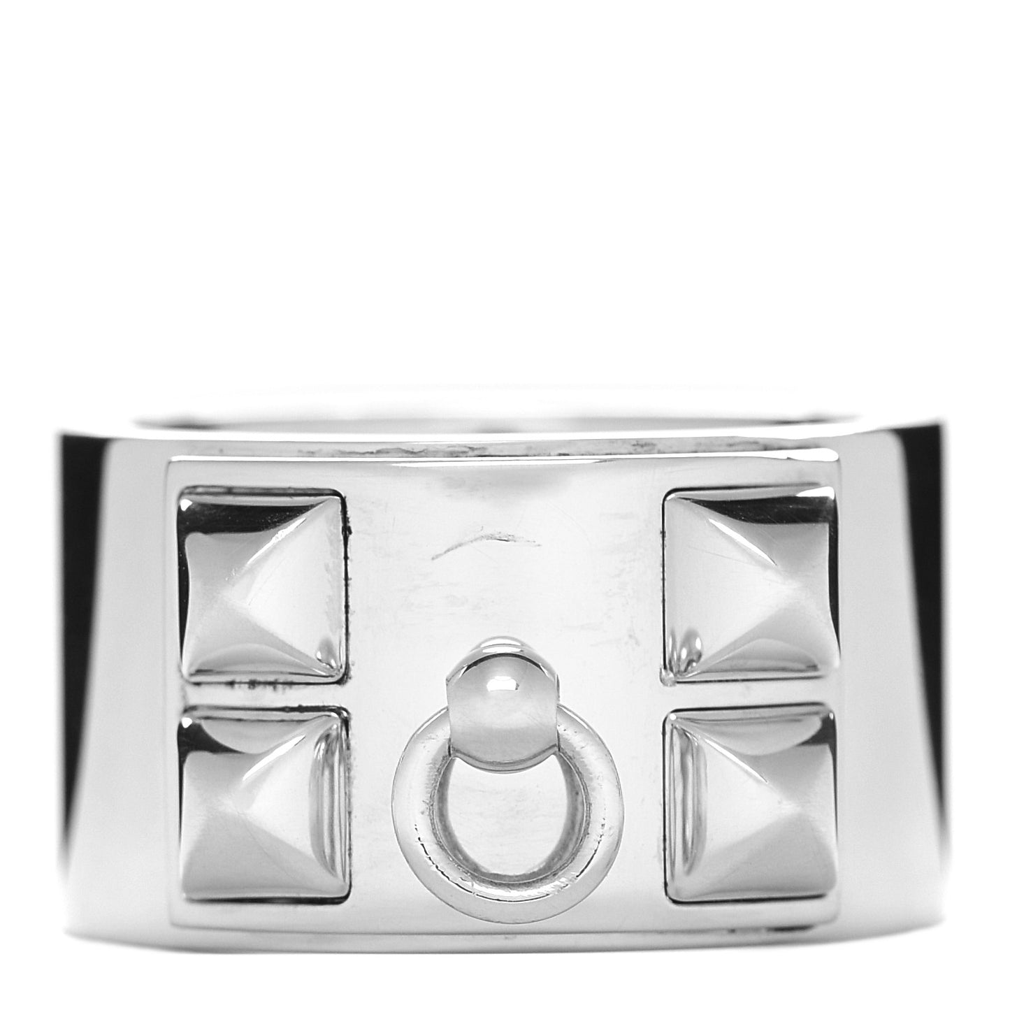 Sterling Silver Collier De Chien CDC Ring 54 6.75
