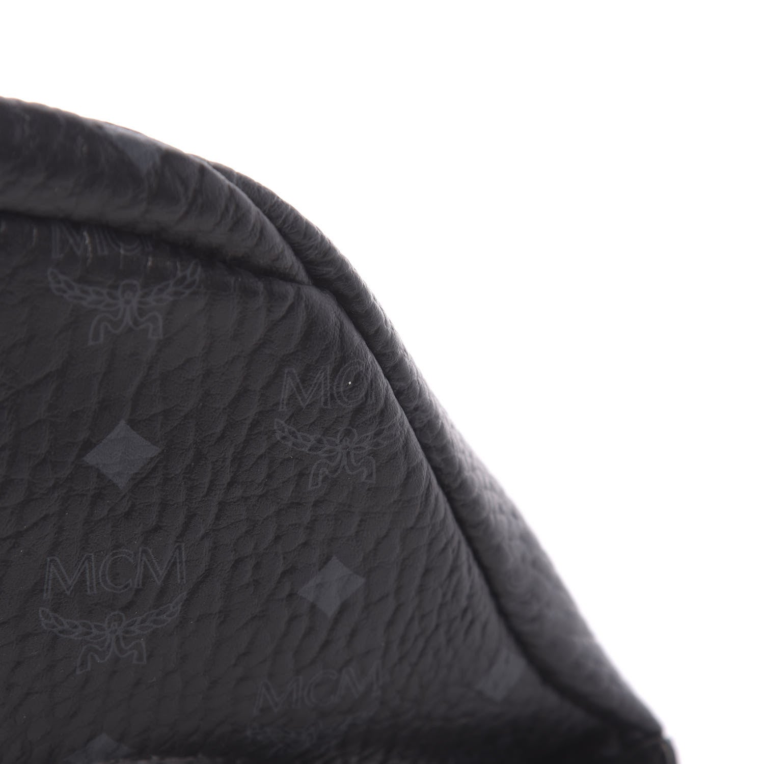 MCM Visetos Stark Belt Bag Black 9 of 10