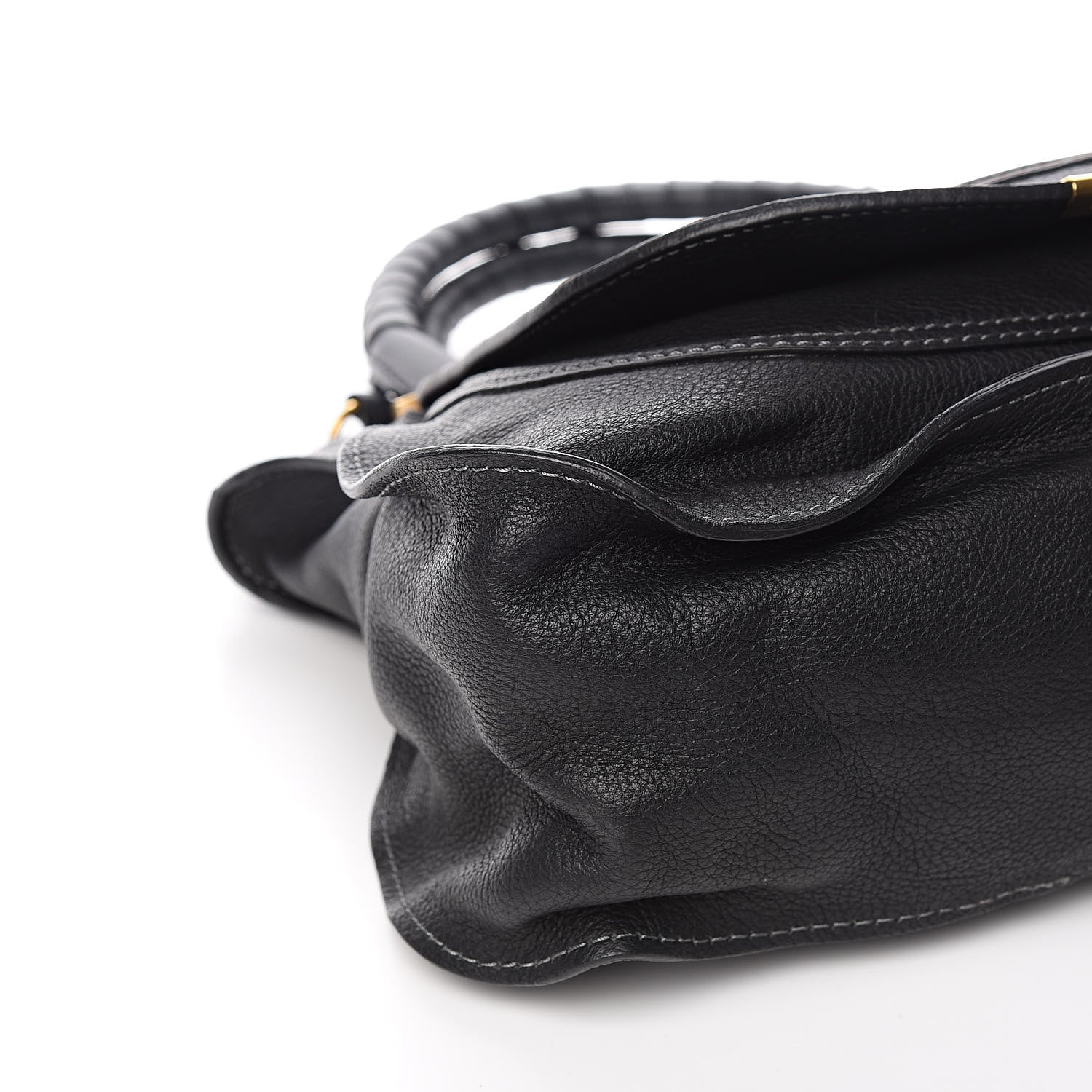 Chloe Calfskin Medium Marcie Satchel Black 8 of 9