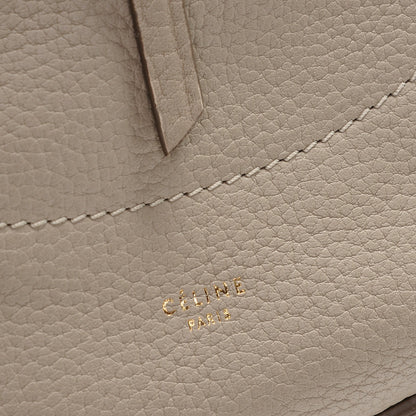 Celine Crisped Calfskin Medium Hobo Light Taupe 7 of 7