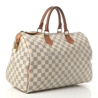 Louis Vuitton Damier Azur Speedy 35 2 of 10