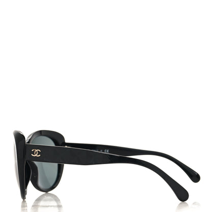 Chanel Acetate Quilted CC Sunglasses 5184 Black 3 of 7