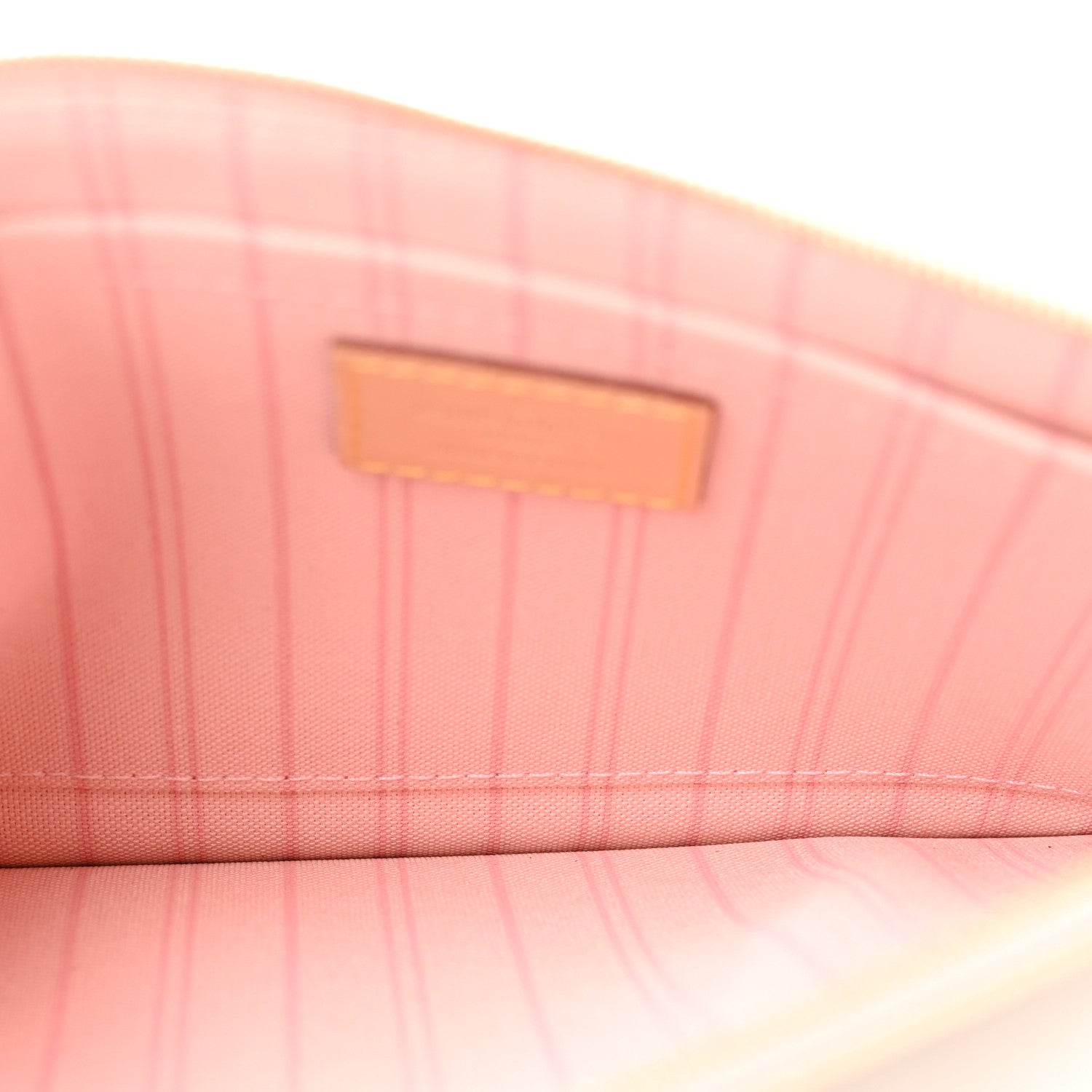 Louis Vuitton Damier Azur Neverfull MM GM Pochette Rose Ballerine 5 of 7