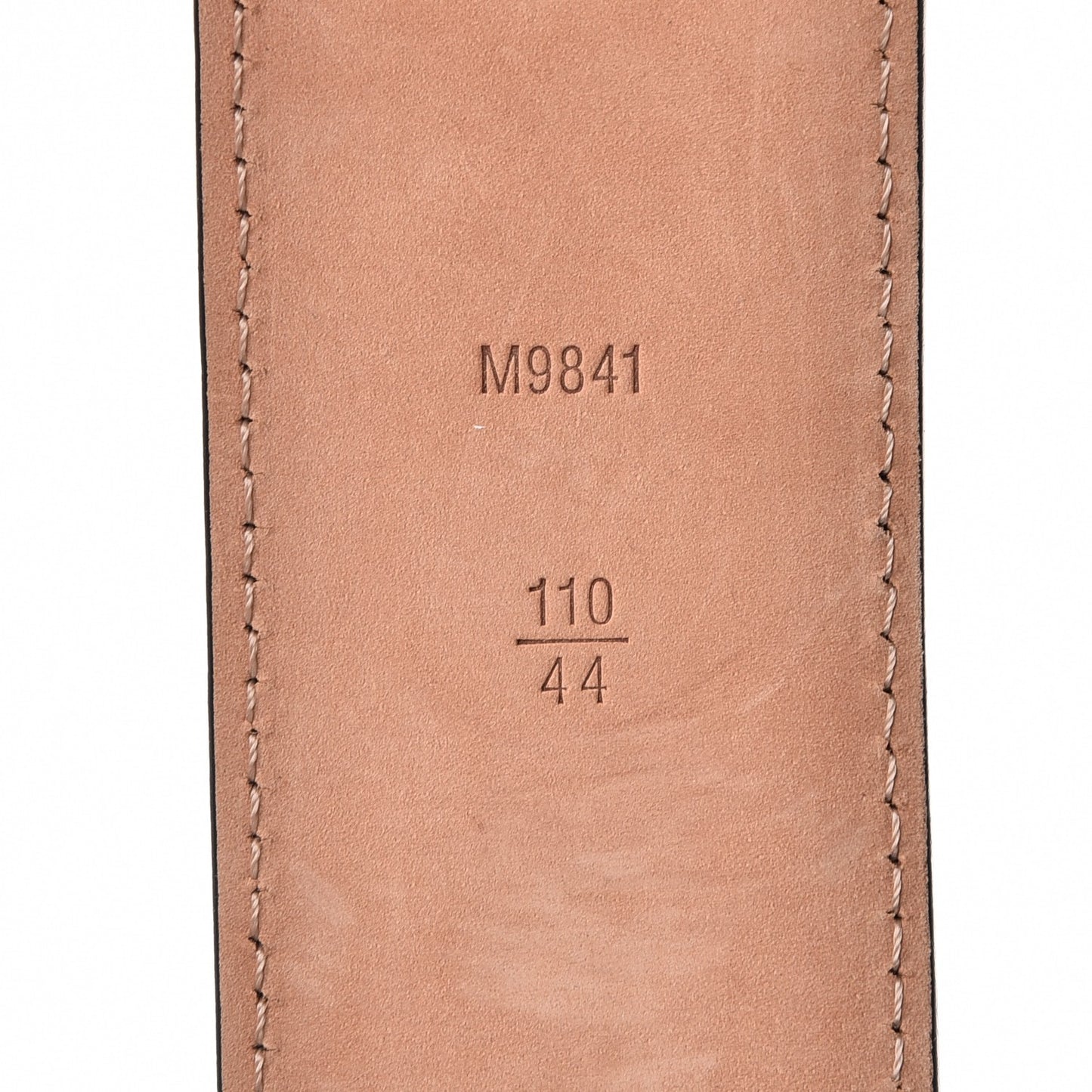 Calfskin Eldorador Belt 110 44 Black